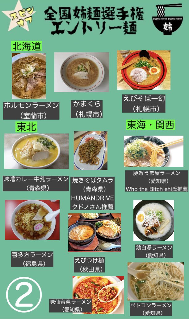 全国姉麺選手権エントリー